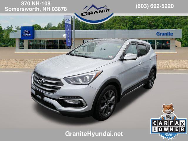 used 2018 Hyundai Santa Fe Sport car, priced at $18,390