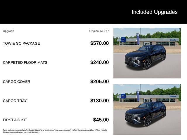 new 2025 Hyundai TUCSON Hybrid car, priced at $36,252