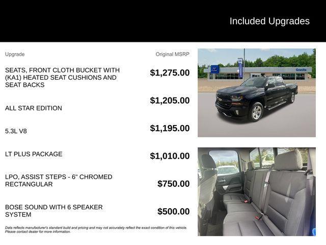 used 2017 Chevrolet Silverado 1500 car, priced at $25,890