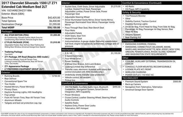 used 2017 Chevrolet Silverado 1500 car, priced at $25,890