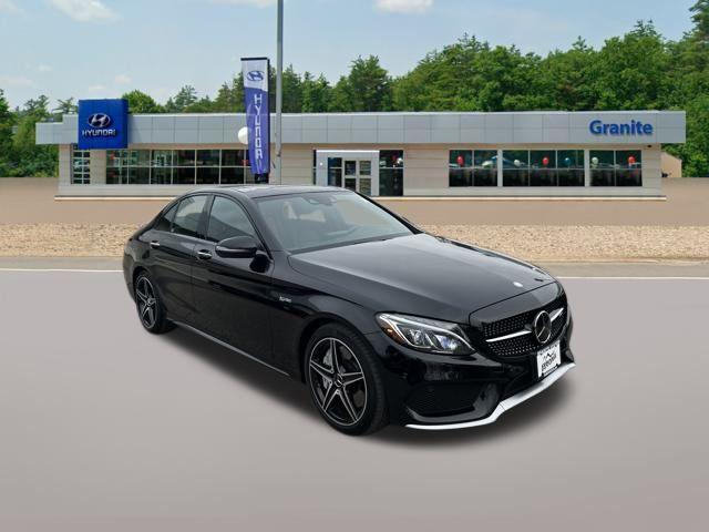 used 2017 Mercedes-Benz AMG C 43 car, priced at $21,990