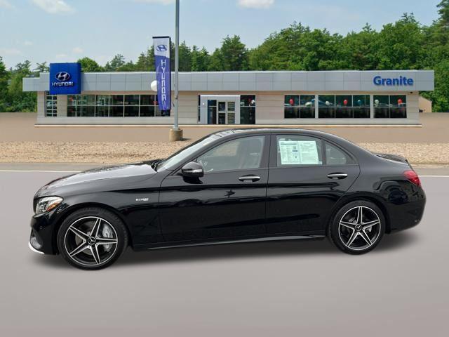 used 2017 Mercedes-Benz AMG C 43 car, priced at $21,990