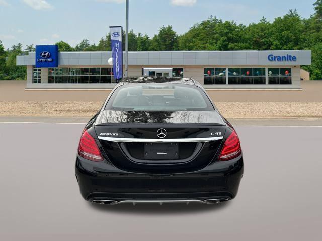 used 2017 Mercedes-Benz AMG C 43 car, priced at $21,990