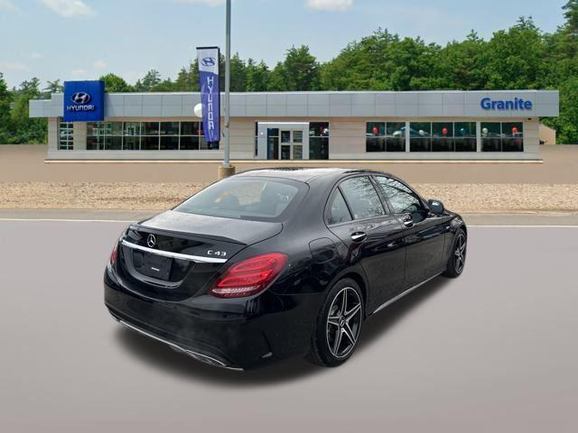 used 2017 Mercedes-Benz AMG C 43 car, priced at $21,990