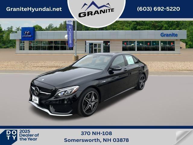used 2017 Mercedes-Benz AMG C 43 car, priced at $21,990