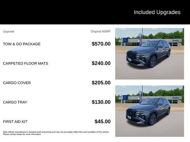 new 2025 Hyundai TUCSON Hybrid car, priced at $39,667