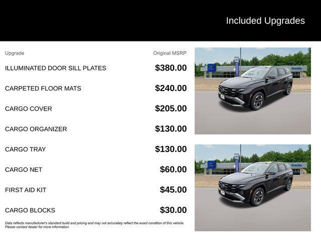 new 2025 Hyundai Tucson car, priced at $33,982