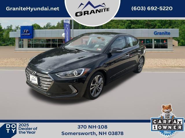 used 2017 Hyundai Elantra car, priced at $11,990