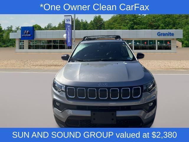 used 2022 Jeep Compass car, priced at $21,990
