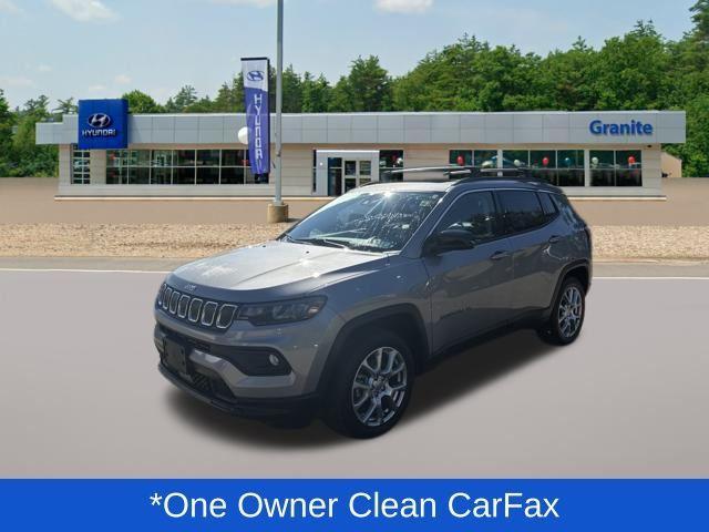 used 2022 Jeep Compass car, priced at $21,990