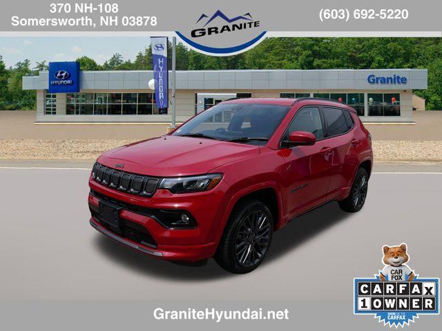 used 2022 Jeep Compass car, priced at $21,390