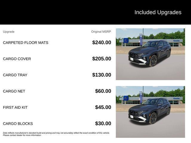 new 2026 Hyundai Tucson car, priced at $39,938