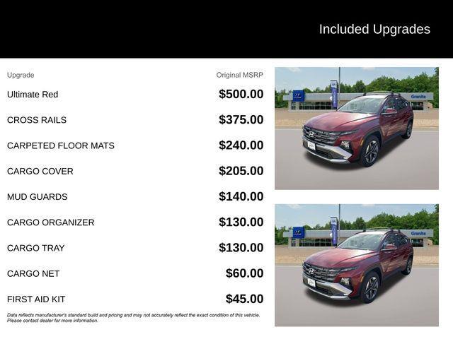 new 2025 Hyundai Tucson car, priced at $32,540