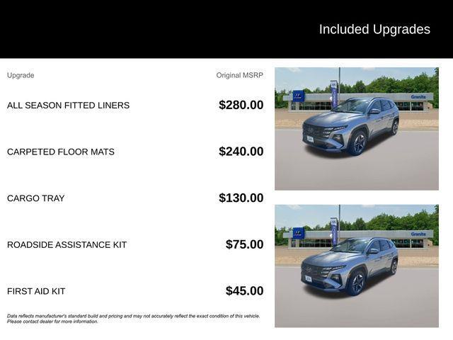new 2025 Hyundai TUCSON Hybrid car, priced at $35,433