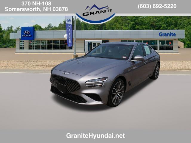 used 2022 Genesis G70 car, priced at $34,990