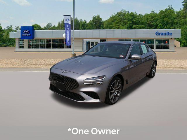 used 2022 Genesis G70 car, priced at $33,990