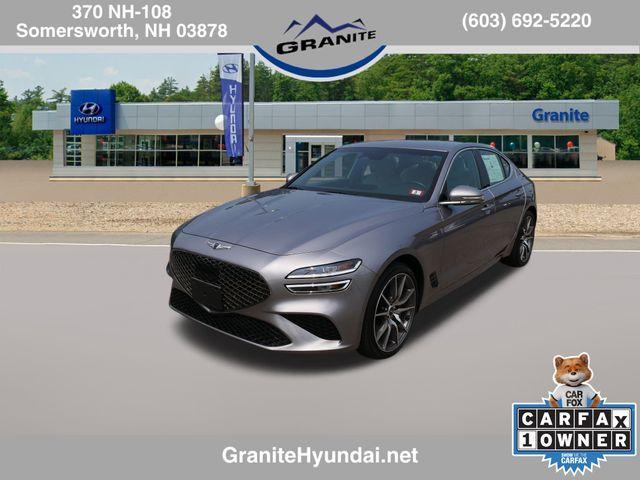 used 2022 Genesis G70 car, priced at $34,990