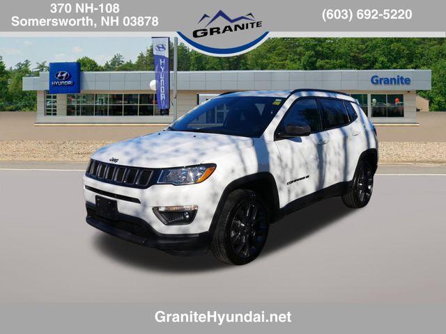 used 2021 Jeep Compass car, priced at $20,990