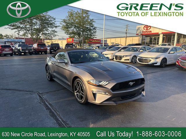 used 2021 Ford Mustang car, priced at $22,988