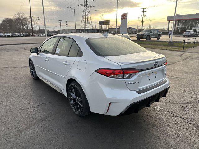 new 2025 Toyota Corolla Hybrid car, priced at $30,133