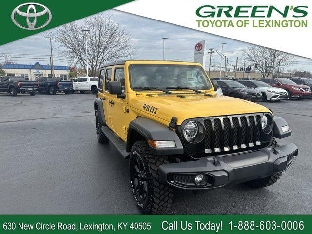 used 2020 Jeep Wrangler Unlimited car, priced at $30,588