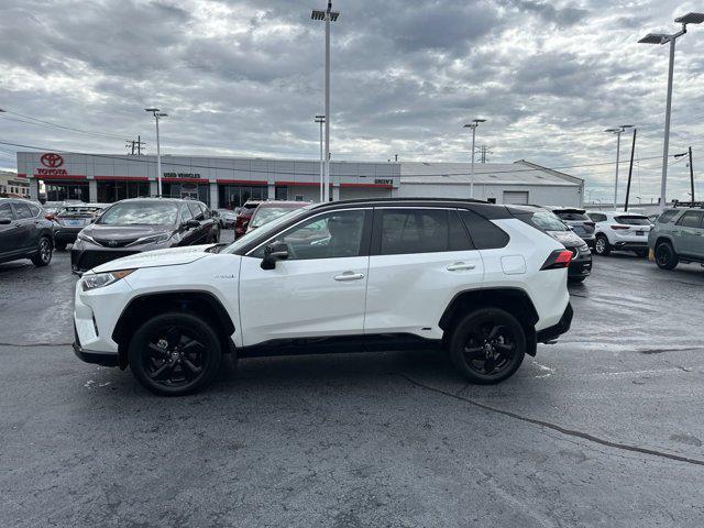 used 2021 Toyota RAV4 Hybrid car, priced at $35,588