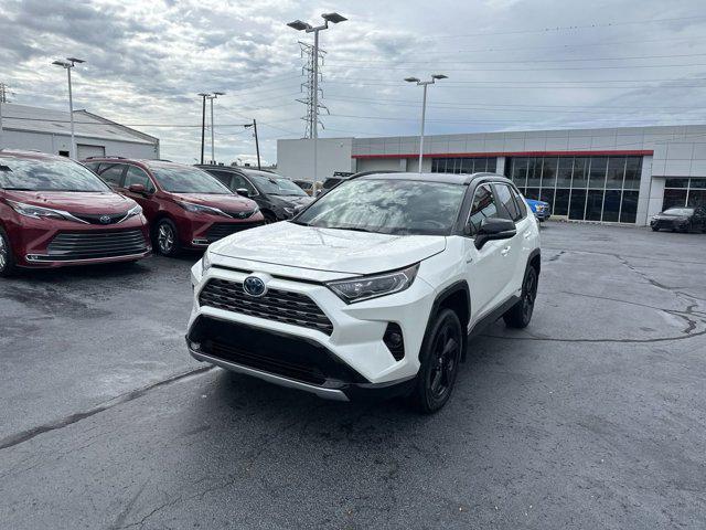 used 2021 Toyota RAV4 Hybrid car, priced at $35,588