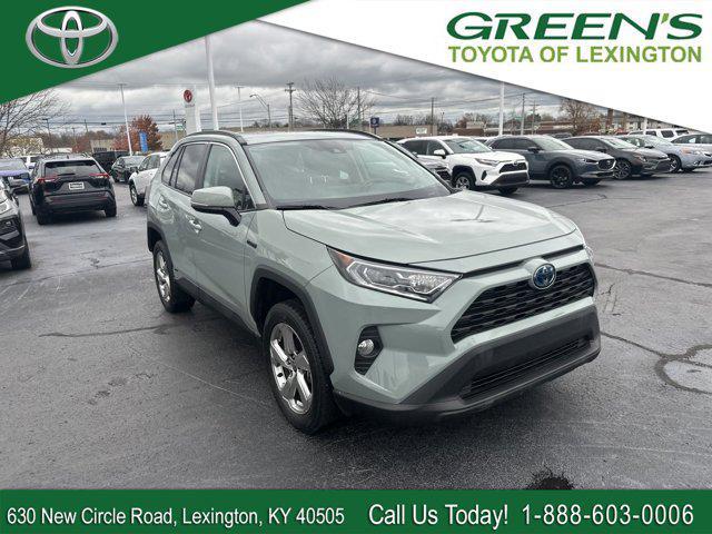 used 2021 Toyota RAV4 Hybrid car, priced at $28,988