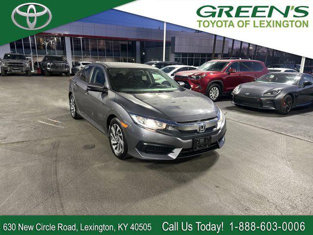 used 2018 Honda Civic car, priced at $17,588