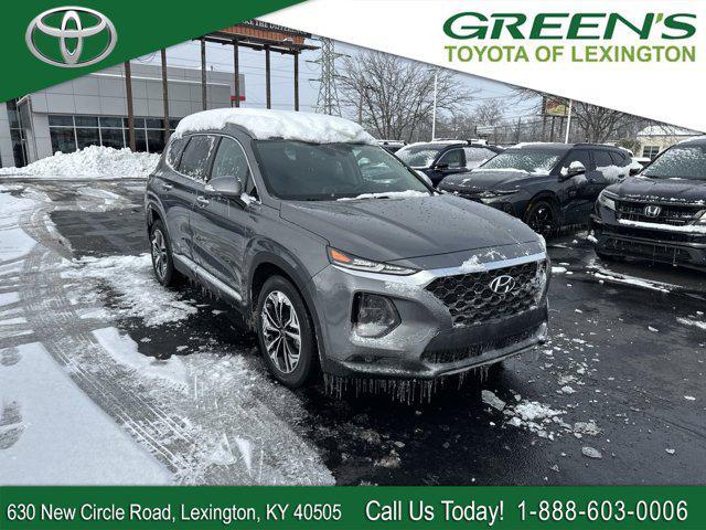 used 2019 Hyundai Santa Fe car, priced at $23,588