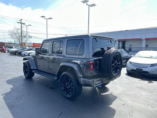 used 2021 Jeep Wrangler Unlimited 4xe car, priced at $38,588