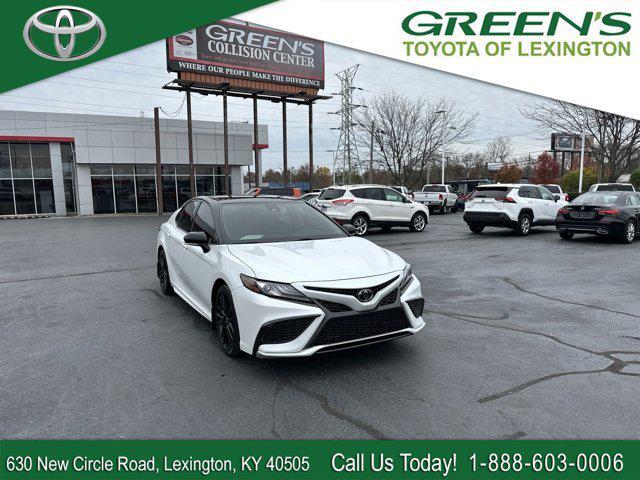 used 2021 Toyota Camry car, priced at $28,288