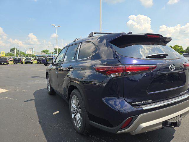 new 2025 Toyota Highlander car, priced at $54,583