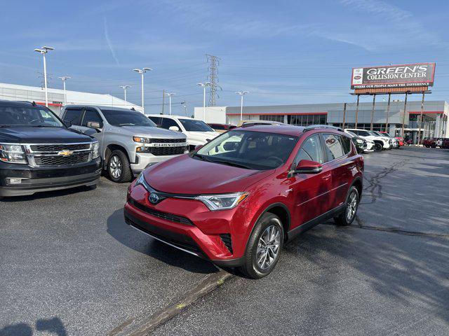 used 2018 Toyota RAV4 Hybrid car, priced at $23,895