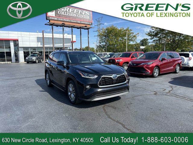 used 2021 Toyota Highlander Hybrid car, priced at $38,588