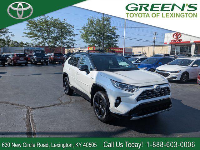 used 2021 Toyota RAV4 Hybrid car, priced at $29,988