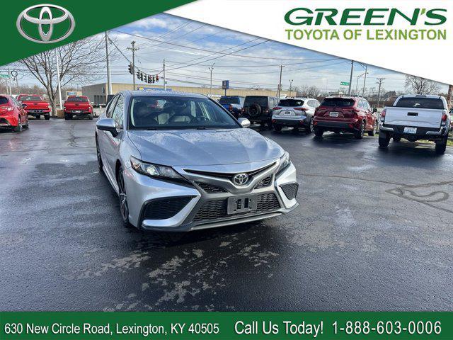 used 2021 Toyota Camry car, priced at $19,995