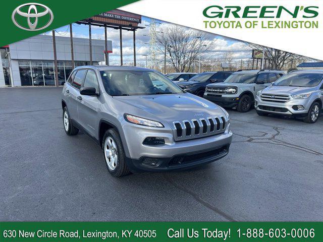 used 2016 Jeep Cherokee car, priced at $12,988