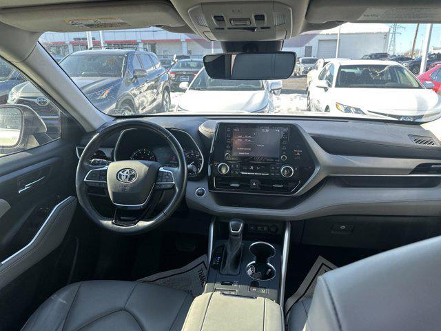 used 2021 Toyota Highlander car, priced at $29,588