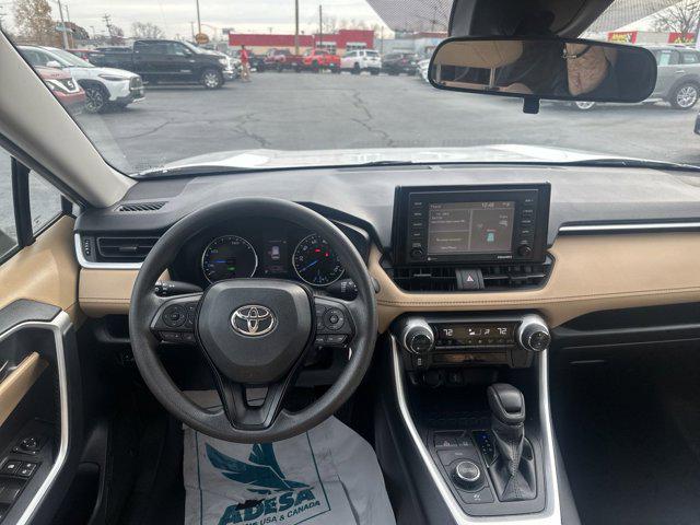 used 2021 Toyota RAV4 Hybrid car, priced at $21,995