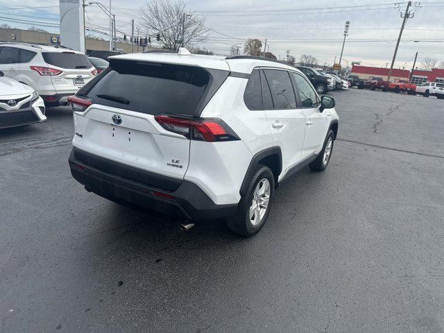 used 2021 Toyota RAV4 Hybrid car, priced at $21,995