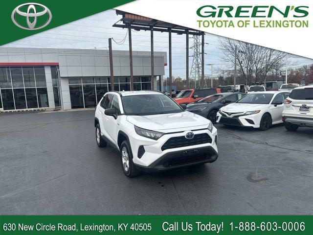 used 2021 Toyota RAV4 Hybrid car, priced at $26,295