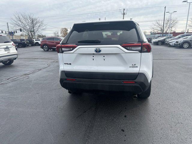 used 2021 Toyota RAV4 Hybrid car, priced at $21,995