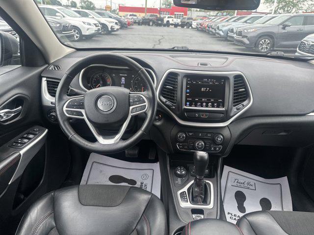 used 2018 Jeep Cherokee car, priced at $16,988