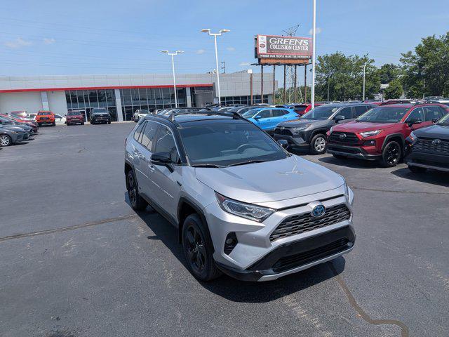 used 2021 Toyota RAV4 Hybrid car, priced at $33,588