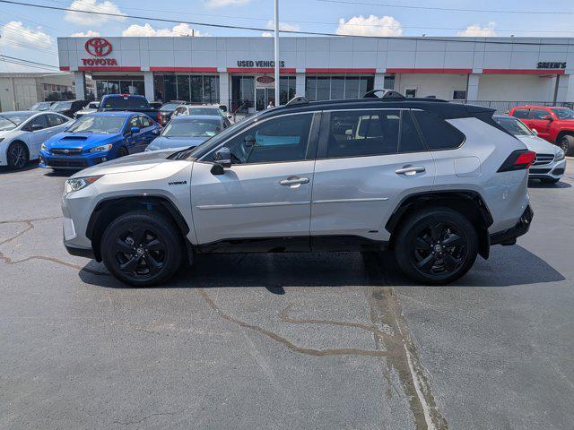 used 2021 Toyota RAV4 Hybrid car, priced at $33,588
