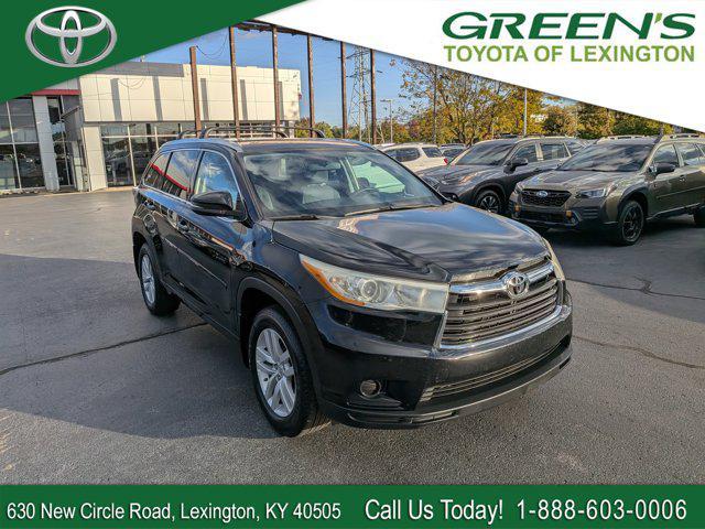 used 2014 Toyota Highlander car, priced at $9,000