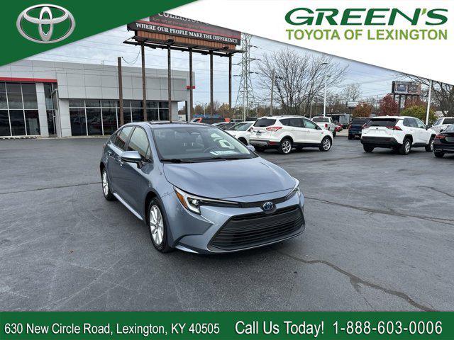 used 2023 Toyota Corolla Hybrid car, priced at $24,395