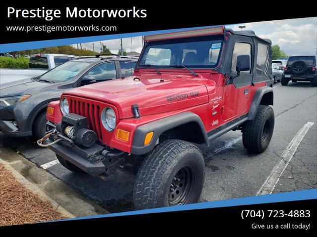 used 2000 Jeep Wrangler car, priced at $8,995