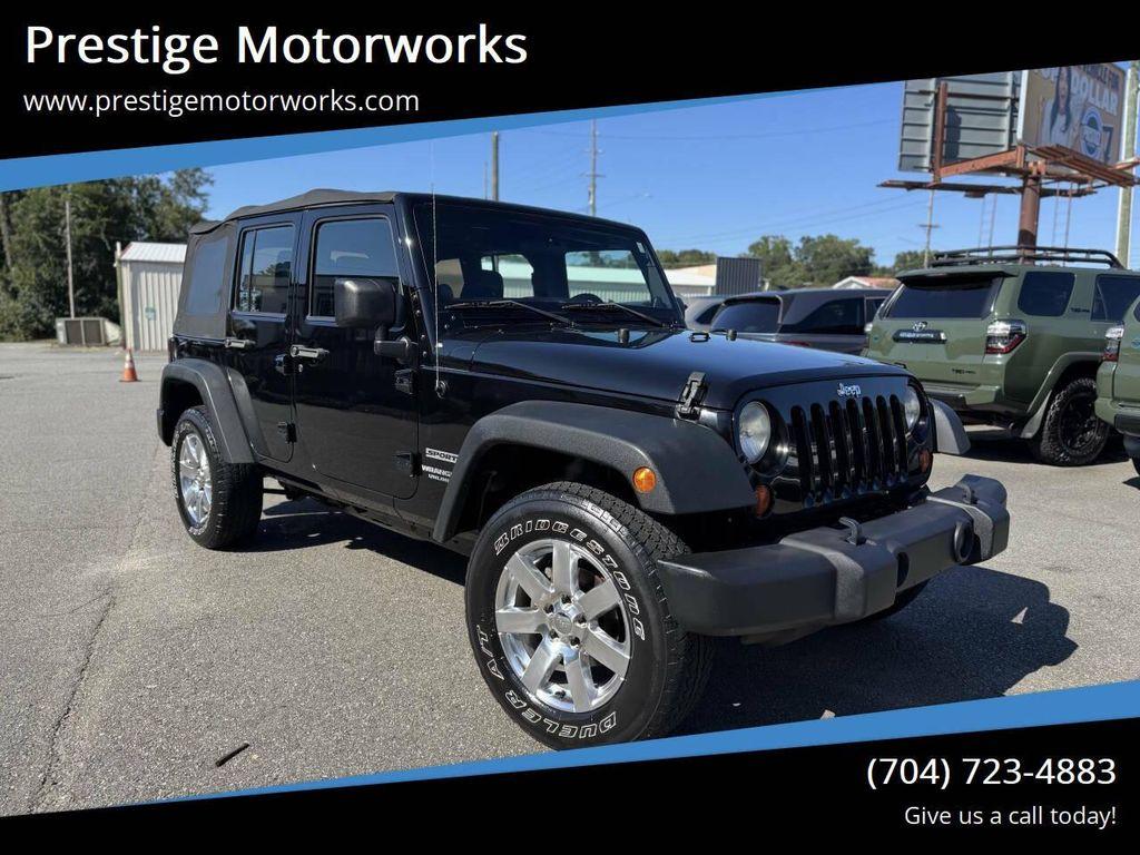 used 2013 Jeep Wrangler Unlimited car, priced at $10,995